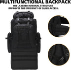 King'sGuard 100L Camping Hiking Backpack Molle Rucksack Military Camping Backpacking Daypack
