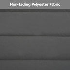 SUNCREAT Outdoor Portable Hammock Pad, 2 Person Polyester Hammock Pad, Dark Gray