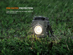 Fenix CL27R Camping Lantern Flashlight, 1600 lumens USB-C Rechargeable Waterproof Portable with White and Red LEDs and Lumentac Organizer for Hurricane Power Outage Emergency and Job Sites (Blue)