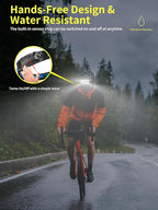 Smiling Shark Rechargeable Headlamp, 230°Wide Angle 6*White Light The Brightest LED Head Lamp Waterproof Headlight for Camping Hiking Outdoor, Head-Lamp-LED-Frontale-Rechargeable