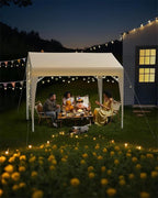 CABIHOME Instant Pop Up Canopy 7x7 FT, Easy Setup Outdoor Canopy Tent with Durable Frame, Waterproof UV Protection, Portable Sun Rain Shelter with for Backyard Party & Market