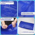 Kingdder Large Capacity Water Storage Bladder Emergency Water Bladder Tanks Foldable Storage Tank Portable Rainwater Bag for Drought Resistance Fire Protection Agricultural Irrigation(110L)