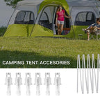 Aluminum Tent Poles Male End Tips Replacement Accessories Spare End Plugs