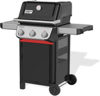 Weber Spirit E-310 Liquid Propane Gas Grill for Outdoor Cooking and BBQ, 3 Burners, Black – Porcelain-Enameled Cast-Iron Grates & Snap-Jet Ignition
