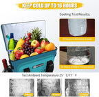 Backpack Cooler - AYAMAYA Upgrade Leakproof Cooler Backpack with Padded Top Handle, 40 Cans Large Waterproof Insulated Camping Coolers for Beach, Fishing, Picnic, Travel, BBQ
