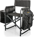 Picnic TIME NFL Unisex-Adult NFL Fusion Camping Chair with Side Table and Soft Cooler, Beach Chair for Adults, Lawn Chair