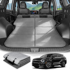 Car Bed for Kia Sportage, Foldable Non-Inflatable Memory Foam Camping Mattress, Thickened Portable SUV Trunk Sleeping Pad, Air Mattress Upgrade for Camping & Travel Essentials, With Storage Bag, Gray