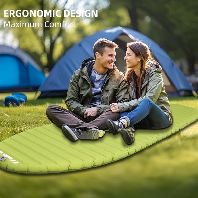 Ultralight Sleeping Pad for Camping, 74.8"x23.2" Camping Mat with Pump Sack Inflatable Sleeping Pads Compact for Camping Backpacking Hiking Traveling Tent