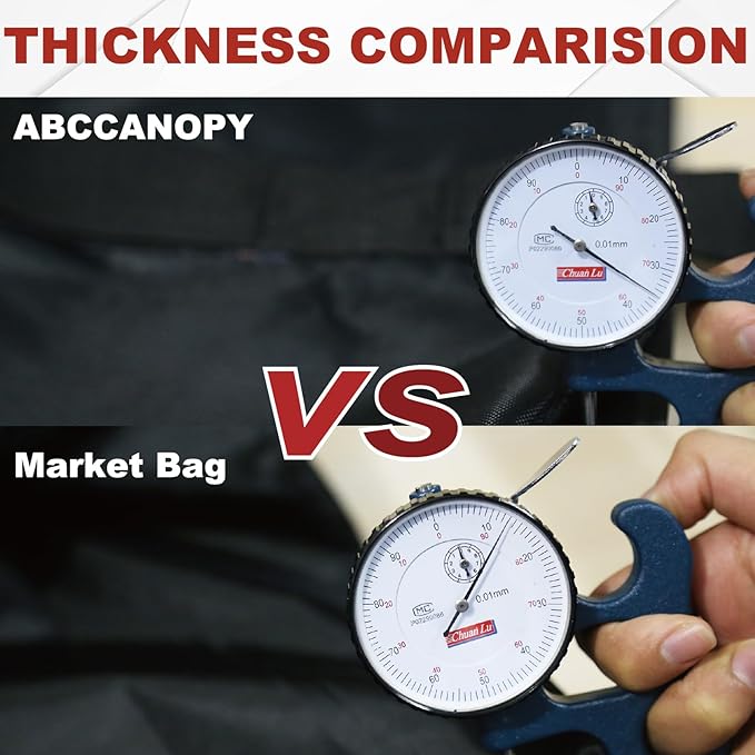 ABCCANOPY Canopy Weights 120 LBS Tent Sand Bags,4-Pack Beige (Without Sand)