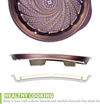 TECHEF - Stovetop Korean BBQ Non-Stick Grill Pan with Agni Portable Gas Stove Burner, Made in Korea (Grill Pan w Stove)