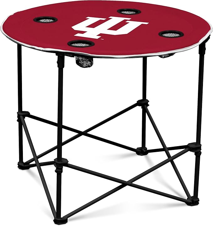 Logo Brands Officially Licensed NCAA Unisex Round Table, One Size, Team Color