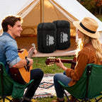 Double Sleeping Bag Cotton Flannel for Camping, Backpacking Or Hiking. Queen Size 2 Person Waterproof Sleeping Bag for Adults Or Teens. Lightweight with Compression Sack