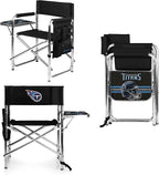 Picnic TIME NFL Unisex-Adult NFL Sports Chair with Side Table, Beach Chair, Camp Chair for Adults