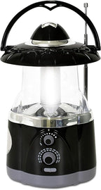 Northpoint 190507 12-Led Lantern With 4-Led Flashlight & Am/Fm Radio (Black)