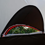KTT Extra Large Tent 10-12-14 Person(A),Family Cabin Tents,2 Rooms,3 Doors and 3 Windows with Mesh,Straight Wall,Waterproof,Double Layer,Big Tent for Outdoor,Picnic,Camping,Family Gathering