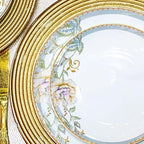 Camping Plates Elegant and Exquisite Ceramic Dinner Plates, Household Dishes, High-end Dishes and Tableware Decorative Plate
