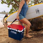 RTIC Ultra-Light 22 Quart Hard Cooler Insulated Portable Ice Chest Box for Drink, Beverage, Beach, Camping, Picnic, Fishing, Boat, Barbecue, 30% Lighter Than Rotomolded Coolers