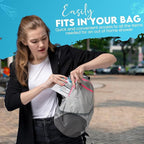Compact Personal Shower Kit To-Go (Multi-Color) – Your Hygiene Companion for Travel, Gym, Camping | Shower on the Go | Shampoo, Soap, Towel. All in One (5)