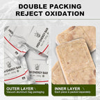 Emergency Food Rations Meal Ready To Eat, Long Self Life 18400 Calorie Survival Tabs Perfect for Camping, Hiking, Army Outdoor Disaster, 20 Pack with Tin Box