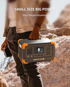 pecron Portable Power Station E300LFP, 288Wh Solar Generator, 2 Up to 600W AC Outlets Generator, LiFePO4 Battery Fast Charging, Power Station for Home Use, RV, Camping(Solar Panel Optional)