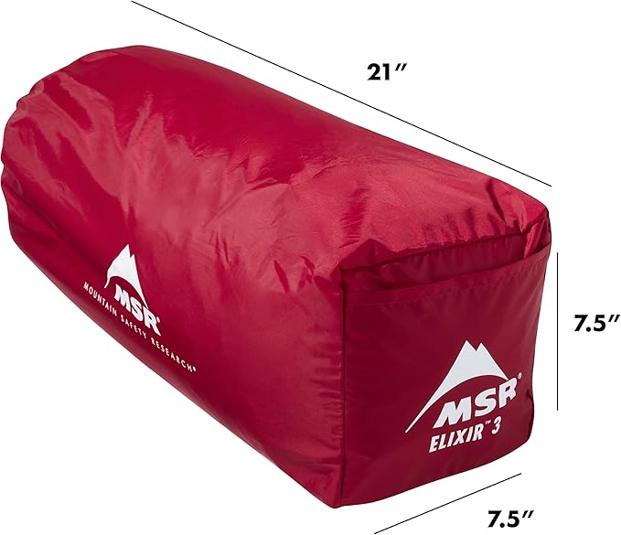 MSR Elixir 3-Person Lightweight Backpacking Tent