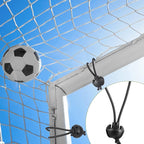 Shappy 20 Pcs 5.9 Inch Soccer Bungee Cords with Ball Elastic Cord Straps Tarp with Balls Sports Replacement Soccer Rebounder Goal Bungee Canopy Shock Cords for Ball Training Goal Camping Tent Net Door