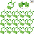 Frienda Professional Nose Stop Clips Plastic Foam Nosebleed Stopper Clips for Adults Accidental Emergency Condition Swimming(16 Pcs,Green,Standard Size)