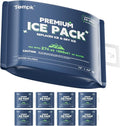 8 Packs Reusable Ice Packs for Cooler - Long Lasting Cold Freezer Packs for Coolers and Lunch Boxes Z1
