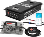 48V 135Ah Golf Cart LiFePO4 Battery with Charger and Monitor, 6912Wh Lithium Battery with 200A BMS, Up to 10000+ Rechargeable Cycles, Perfect for Golf Cart, Solar Power Storage (48V*135Ah)