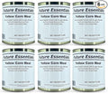 Future Essentials Yellow Corn Meal | Dry Corn For Baking & Cooking Great for Cornbread, Muffins Shelf Stable Emergency Supply Backpacking & Camping | Easy Prep Survival Food | #10 Can Pack of 6