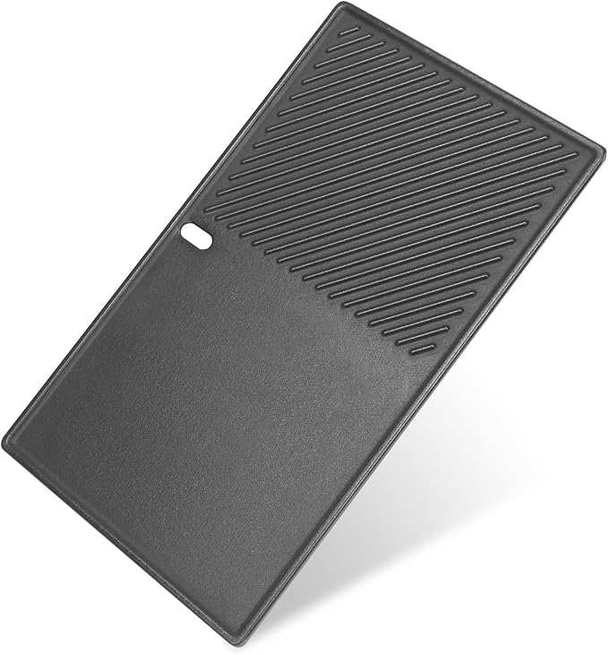 QuliMetal Reversible Griddle Replacement Parts for Weber Genesis II/II LX 400 Series, E410, E415, E435, LX E-440 - 1 Pack