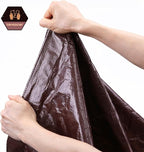 16 x 20 FT Waterproof Heavy Duty Tarp, 10 Mil Thick, Outdoor Furniture Covers, Plastic Insulated Tarpaulin for Camping Tent Roof Boat Patio Pool Cover, Large & Small Multi-Size Tarps, Brown/Black