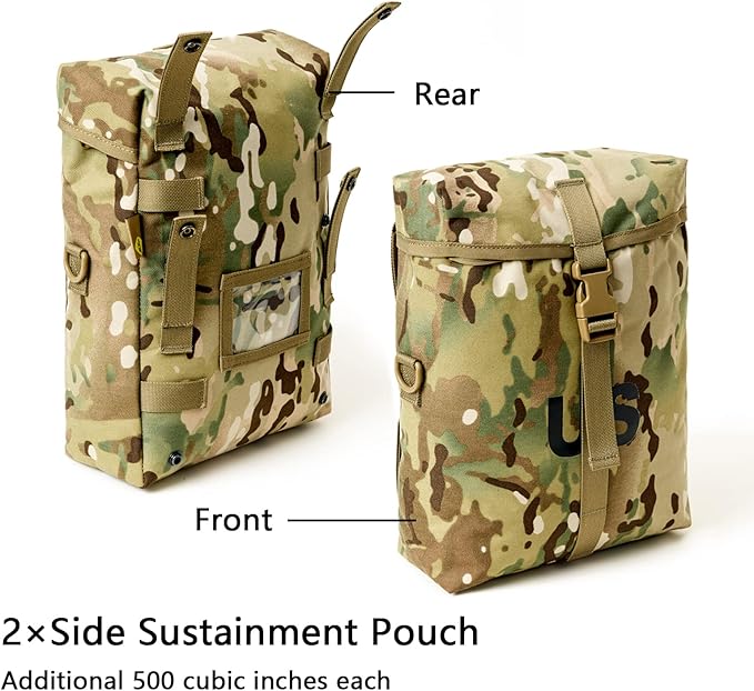 MT Military MOLLE 2 Large Rucksack with Frame, Army Tactical Backpack