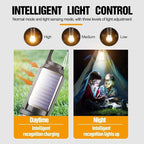 MODOAO Solar Tent Lights USB Rechargeable Led Camping Lantern ,Outdoor Hanging Light Bulbs with Clip Hook for Camping, Christmas, Decorations, Emergency,Flashlight (1pcs) (1)