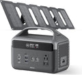 Portable Power Station with Foldable Solar Panels 40w, DaranEner 300w Lifepo4 Battery 60W USB-C Pd, 192Wh Fast Recharge Home Backup Power Bank, Lightweight Solar Generator for Camping, Outdoor Travel