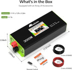 3000W Pure Sine Wave Power Inverter - Car Power Inverter 12v to 110v,Converter with 4 AC Outlets,6000W Peak,LCD Display,Remote Control,Power Inverters for Vehicles,Converter for RV,Truck,Solar,Outdoor