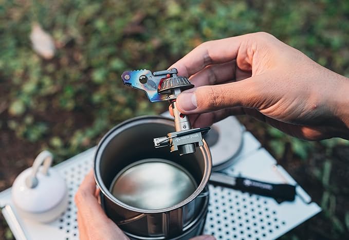 Snow Peak LiteMax Titanium Ultralight Backpackers Stove