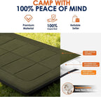 Camping cot Mattress Comfortable Portable Sleeping Pad for Adults Waterproof Fabric Floor Mattress Easy to Store Sleeping Mat for Guest Garden Home Lawn Outdoor Indoor