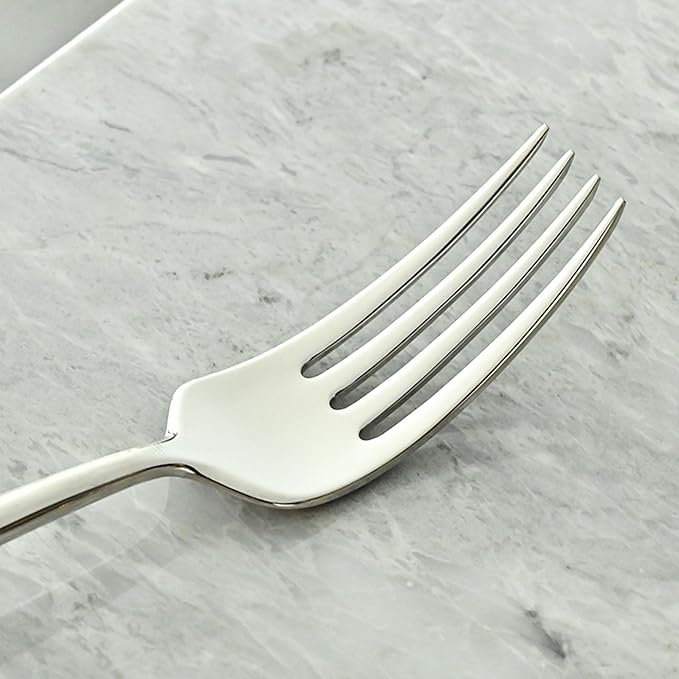 Utensil Sets for 4, Stainless Steel Silverware Set, Luxury Cutlery Sets for Camping, Afternoon tea, Hotel, Dishwasher Safe