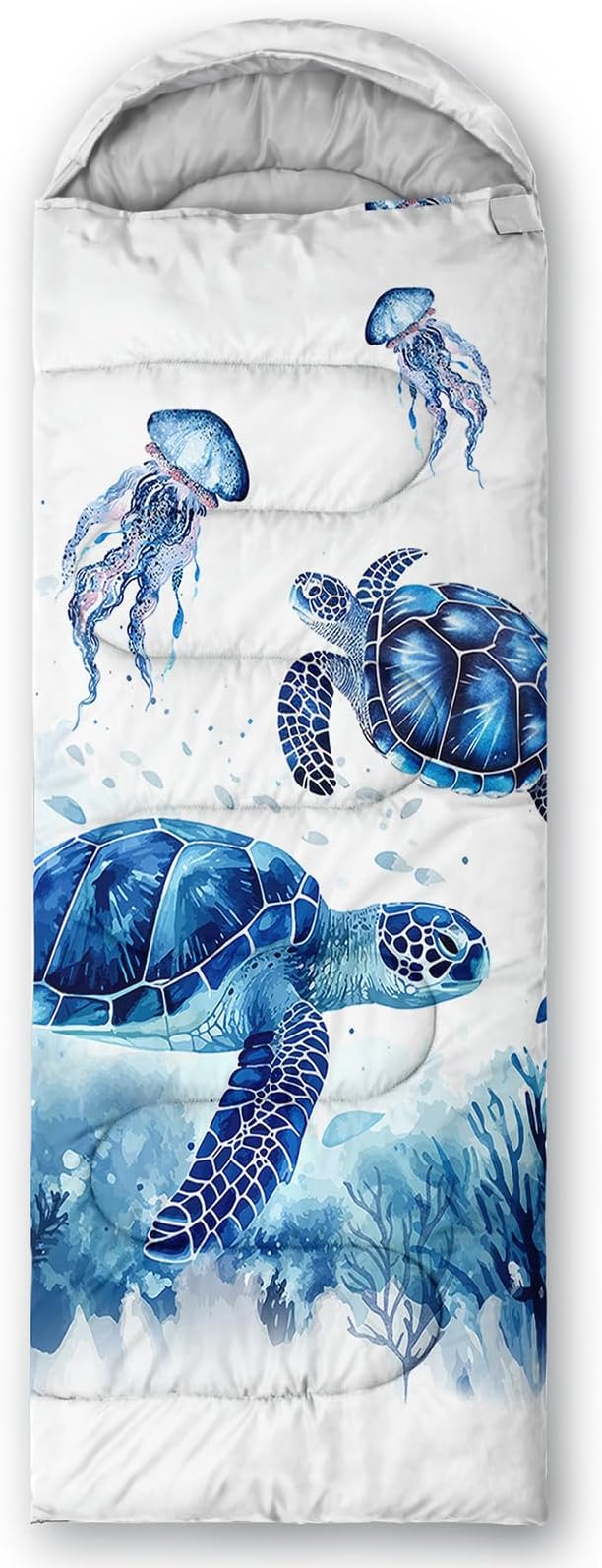 QOOMO Camping Sleeping Bags,3 Season Warm & Cool Weather,Lightweight,Waterproof Sleeping Bags for Adults & Kids Traveling,and Outdoors