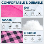 PTEROMY Sleeping Bags for Adults, Lightweight and Machine Washable, Water Resistant Backpacking Camping Sleeping Bag for Warm Cold Weather, Camping Essentials for Hiking Travel