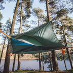 Tentsile UNA V3 Solo Tree Tent Hammock, 1-Person Capacity, Anti-Roll System, Ratchet and Straps Included, Portable Tree House Shelter, Designed in The UK