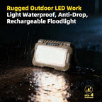 1500LM Folding Portable LED Camping Lantern, Rechargeable Camping Light,USB-C Work Light,5 Modes 3 Light Sources,1/4" Screw Adapter Tent Lights,Floodlight for Hiking,Power Outages,Garage,Job Lighting