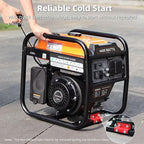 4400-Watts Inverter Generator, Open Frame Generator Gas Powered, Emergency Home Backup, RV Ready 30A Outlet, EPA Compliment
