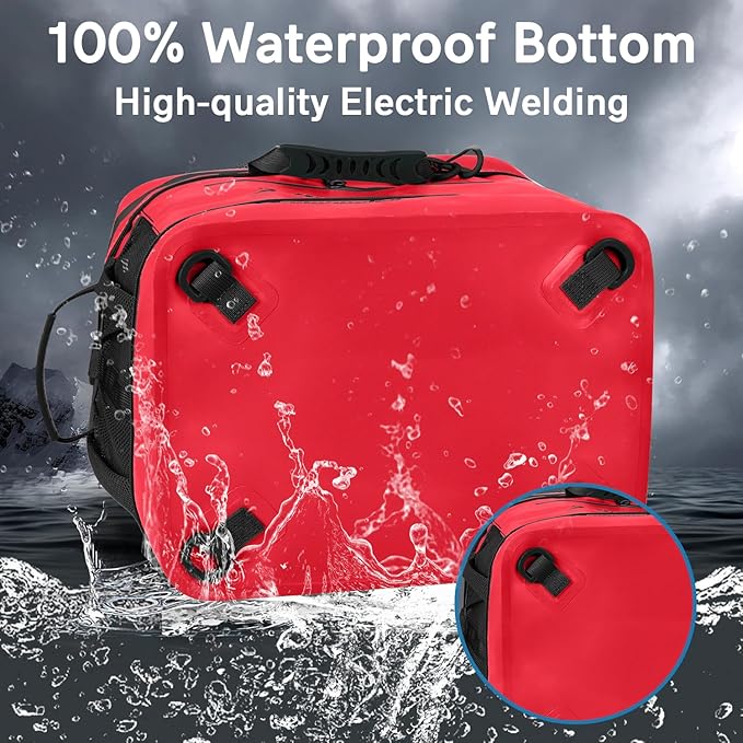 Waterproof PVC Material Paddleboard Cooler Deck Bag,40 cans Sup Deck Cooler Bag,Cooler Bag for Paddleboard,Lunch Box Cooler Insulated Bag,Camping Cooler Bag,Kayak Cooler Bag