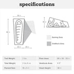 Big Agnes Copper Spur UL - Backpacking Tent for Camping, 3 Season, Ultralight, Waterproof, Anodized Poles