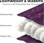 Sleeping Bag for Adults Warm Weather, Compact Lightweight Backpacking Sleeping Bag with Compression Sack, Camping Essentials Gear for Hiking Travel Climbing Outdoor & Indoor Use