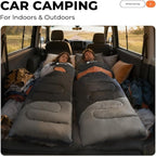 Sleeping Bag for Adults Warm Weather, Compact Lightweight Backpacking Sleeping Bag with Compression Sack, Camping Essentials Gear for Hiking Travel Climbing Outdoor & Indoor Use