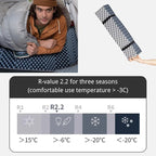 Naturehike Ultralight Foam Sleeping Pad - R1.8/R2.6/R3.0 Closed Cell Mattress, Thick Portable Folding Mat for Backpacking, Waterproof & Compact for Camping, Hiking, Travel and Car Camping