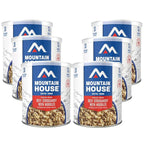 Mountain House Freeze-Dried Beef Stroganoff with Noodles #10 Can – 60 Total Servings (Pack of 6, 10 Servings Each) – Fully Cooked, Ready-to-Eat Emergency Survival Canned Food – High-Protein, Easy-Prep Dinner – Shelf-Stable Long-Term Food Storage – Deli...